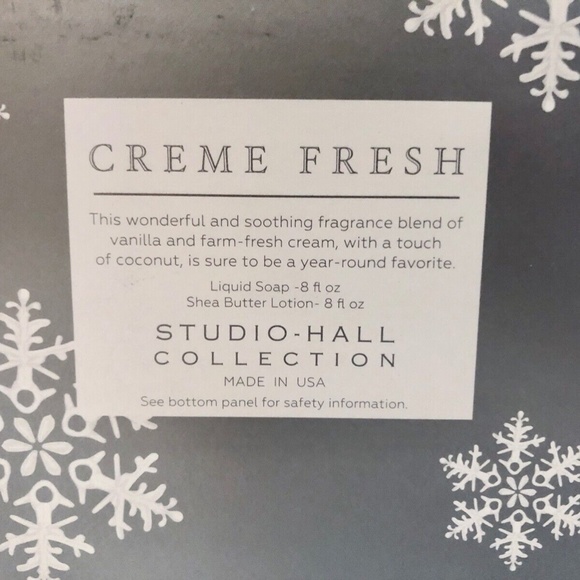 NEW Studio Hall Collection 3-Piece Liquid Hand Soap & Shea Butter Lotion Set - Picture 3 of 3